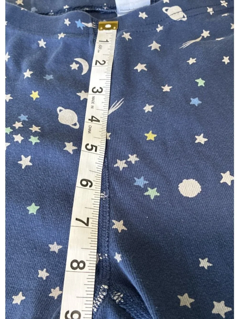 Hanna Andersson Pants Size 12 150 Celestial Universe Star Galaxy PJ Cosmic Y2K